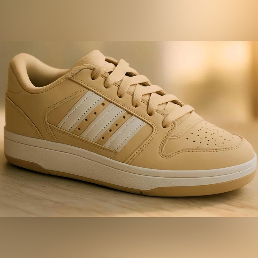 Adidas Break Start Low Womens Basketball Sneakers Shoes Sand Peach JP7516 NEW